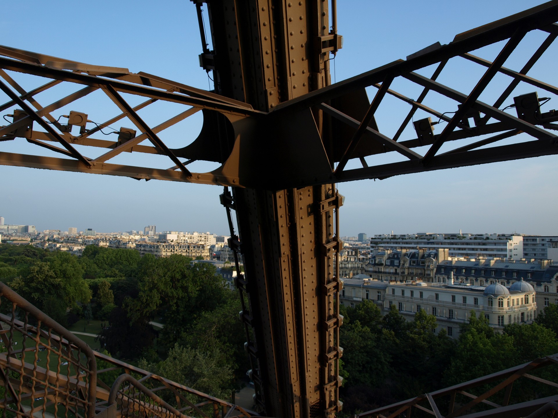 Paris Through the Beams